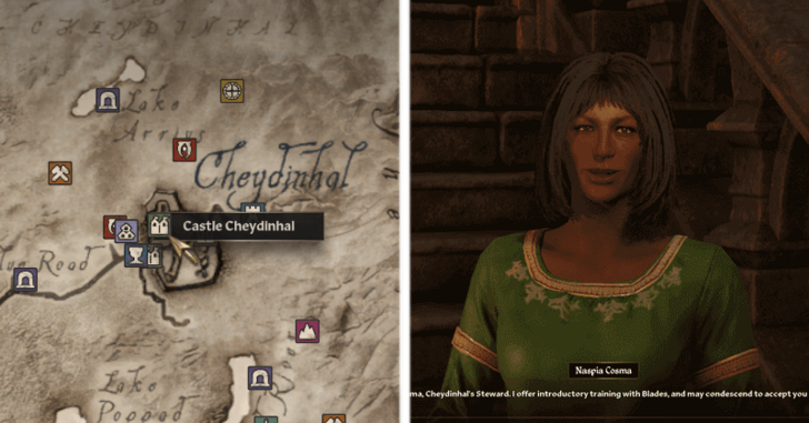 Naspia Cosma Location