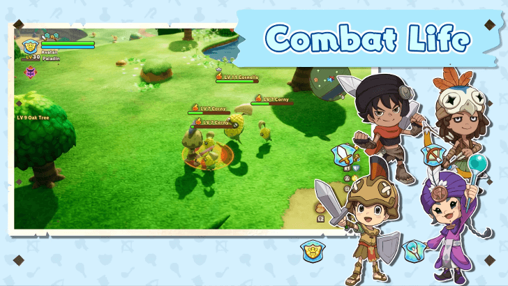 FANTASY LIFE i The Girl Who Steals Time - Combat Lives