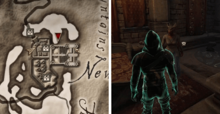 TES IV Oblivion Talk to Wide-Eye