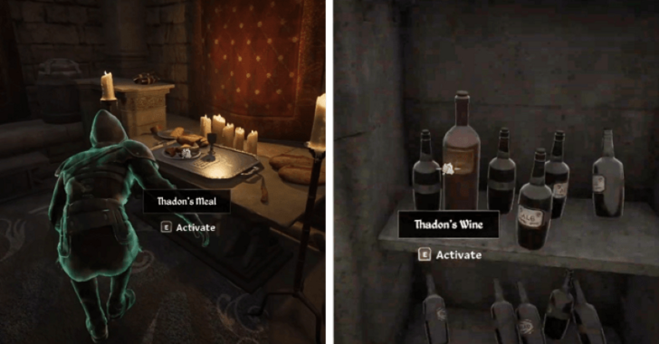 TES IV Oblivion Poison Meal and Wine