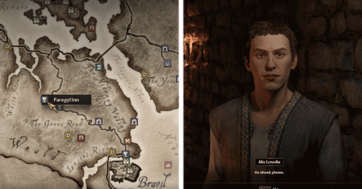 Alix Lencolia Location