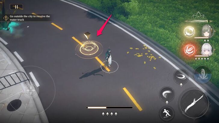 Head to the Teleporter