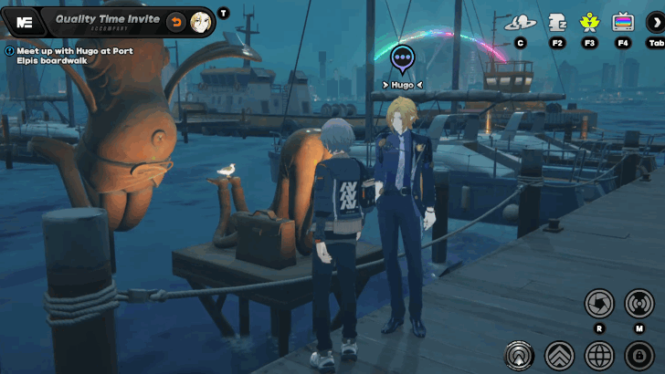 Meet up with Hugo at Port Elpis boardwalk