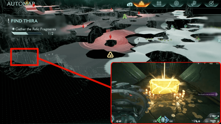 Chapter 16 Gold Chest 1 Location