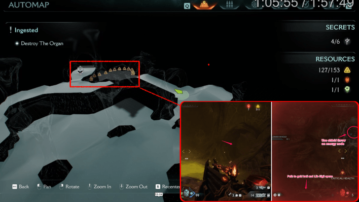 Belly of the Beast Life Sigil 2 Location