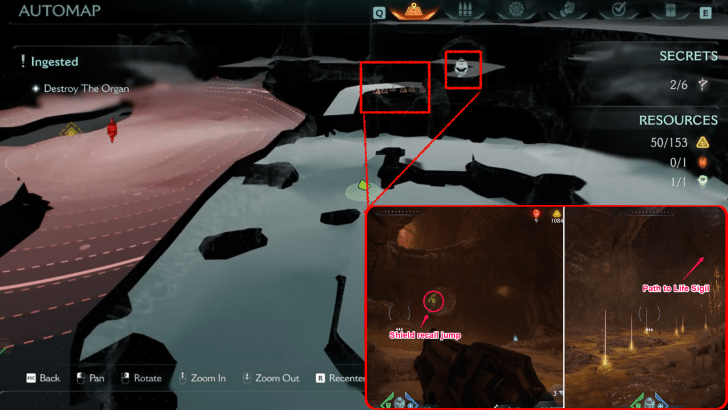 Belly of the Beast Life Sigil 1 Location