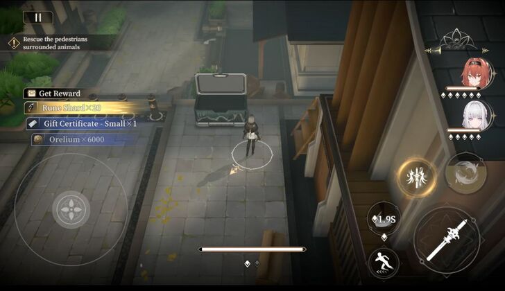 Defeat Enemies and Claim a Treasure Chest