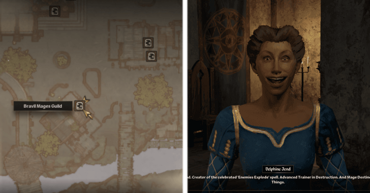 Delphine Jend Journeyman Destruction Training Location