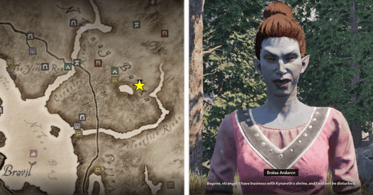 Bralsa Andaren Master Destruction Training Location