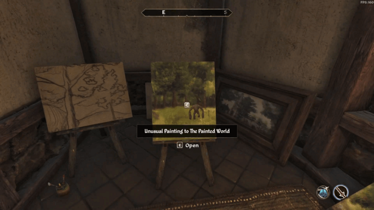 Unusual Painting of the Painted World