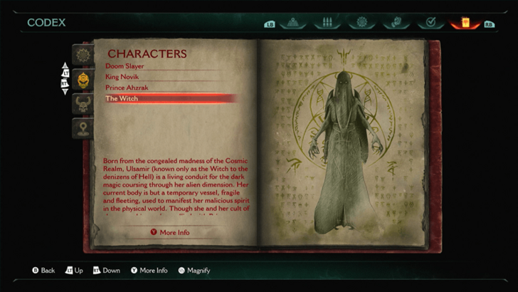 The Witch Codex Entry