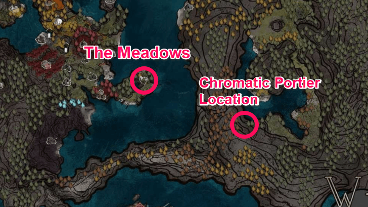 Chromatic Portier Location