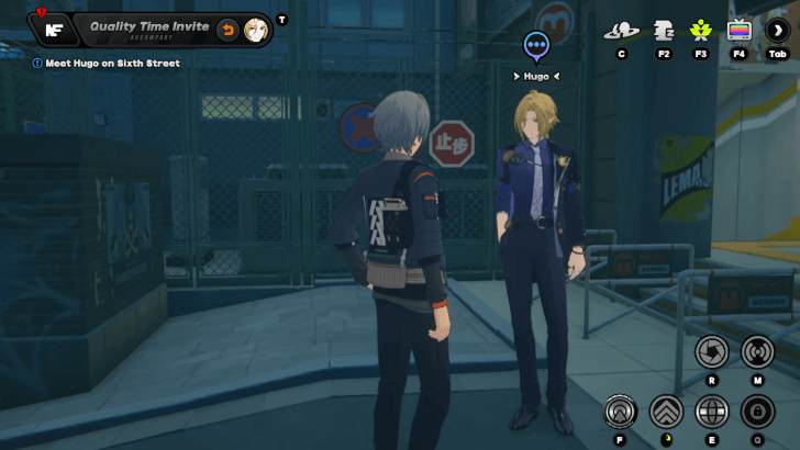 Meet Hugo at the Metro Station