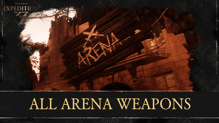 Expedition 33 - All Gestral Arena Weapons