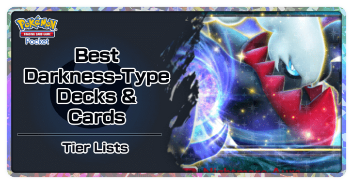 Best Darkness Type Decks Banner