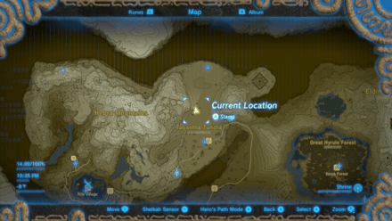 The Legend of Zelda Breath of the Wild (BotW) - Stalhorse Location