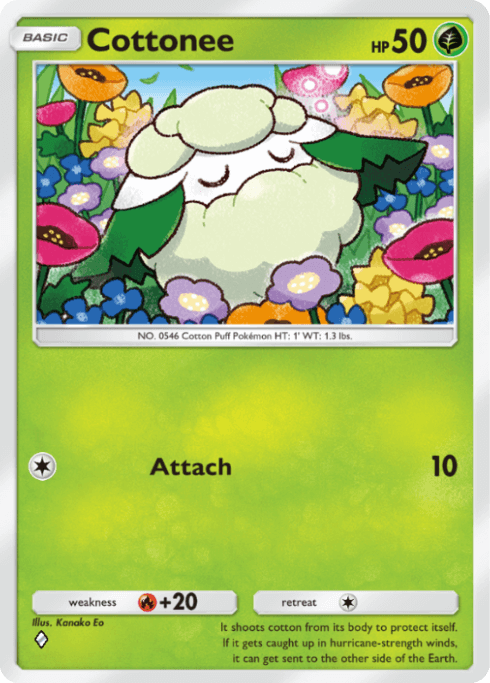 Pokemon TCG Pocket - A1 027 Cottonee