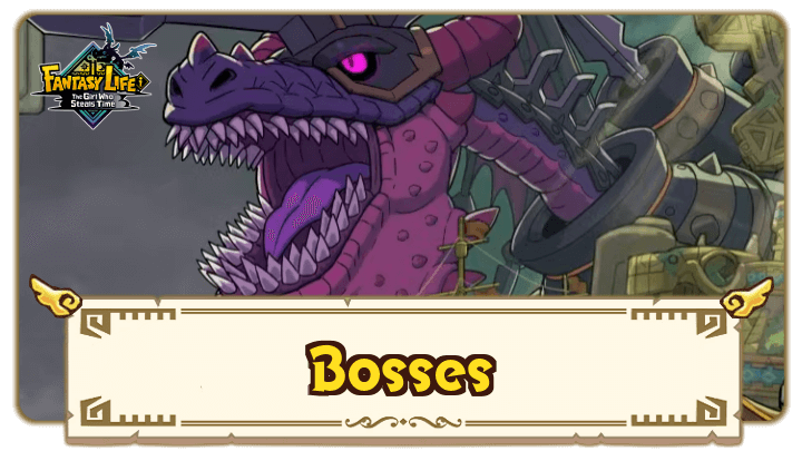 FANTASY LIFE i - Bosses