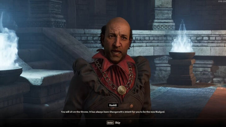 TES IV Oblivion Talk to Haskill