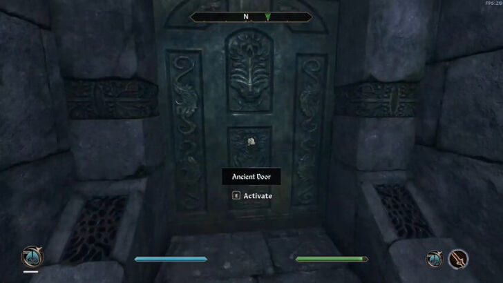 TES IV Oblivion Ancient Door