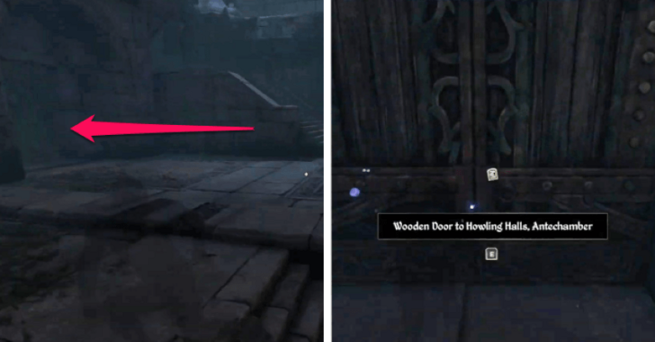 TES IV Oblivion Howling Halls Antechamber