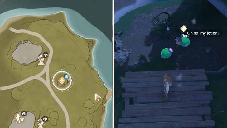 Infinity Nikki Purify the Buds at the Brewing Workshop Quest Location