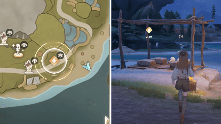 Infinity Nikki The Bell Rings at Midnight Quest Location