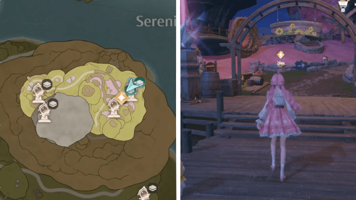 Infinity Nikki Contamination, Yet a Trace Quest Location