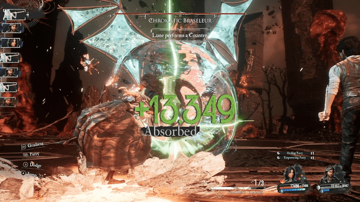 Chromatic Braseleur Avoid Fire and Ice Weapons