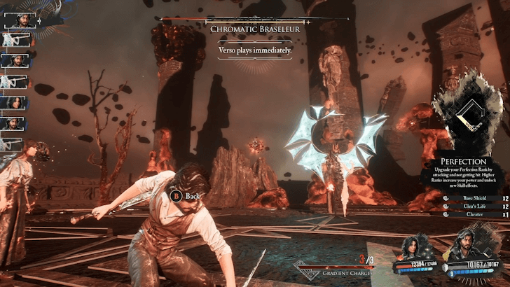 Chromatic Braseleur Shoot the Floating Orbs