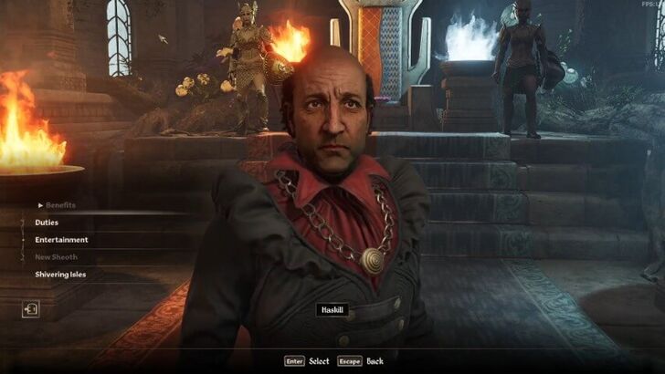 TES IV Oblivion Haskill Post Game