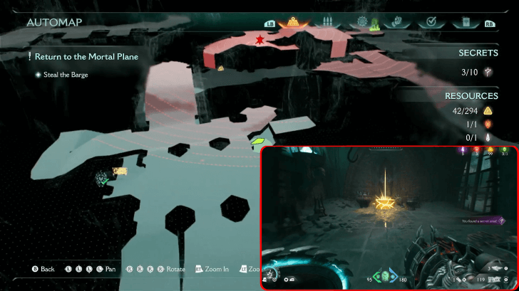 Chapter 19 Gold Cache 1 Location