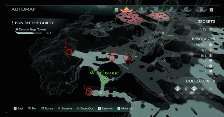 Chapter 20 Wolf Statue Map Locations