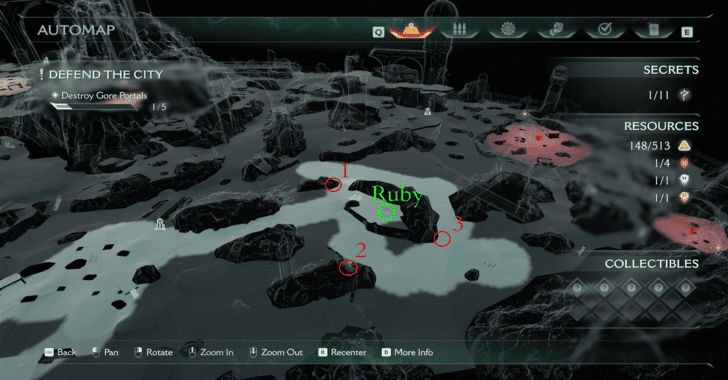 Chapter 6 Wolf Statue Locations