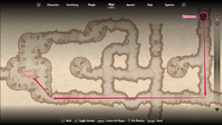 The Roots of Madness - Step 3 - Find the Source Left Side Map)
