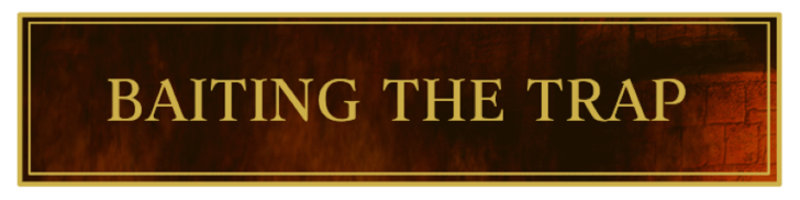 TES IV Oblivion Baiting the Trap Banner