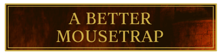 TES IV Oblivion A Better Mousetrap Banner