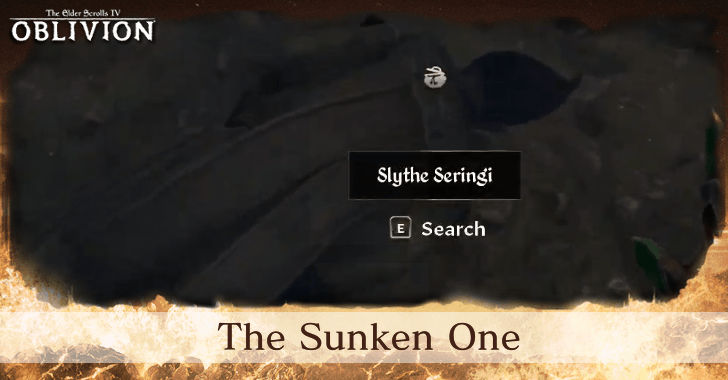 The Elder Scrolls IV Oblivion Remastered The Sunken One Walkthrough and Rewards
