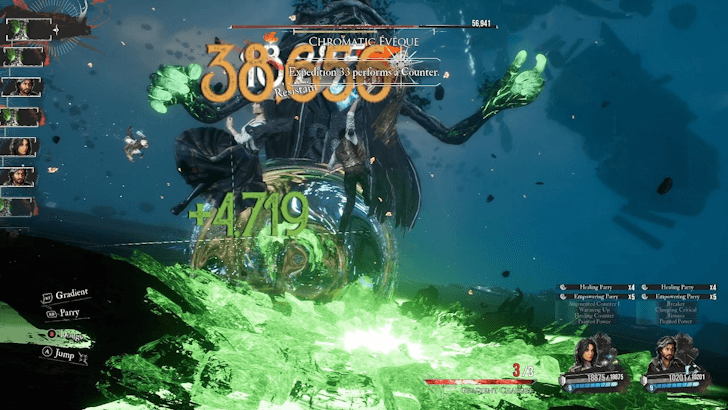 Chromatic Eveque Dodge and Parry its Attacks