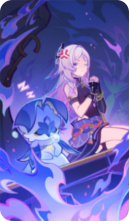 Genshin - Art of Sleepy Meditation Card