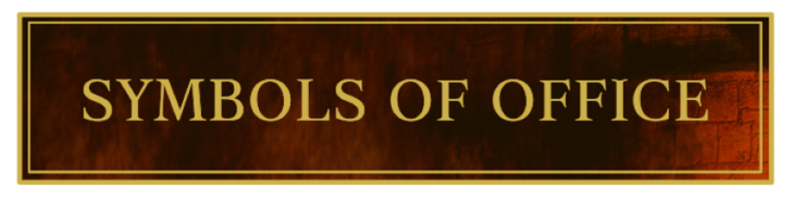 TES IV Oblivion Symbols of Office Banner