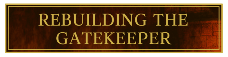 TES IV Oblivion Rebuilding the Gatekeeper Banner