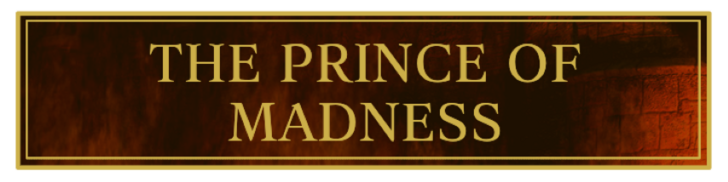 TES IV Oblivion The Prince of Madness Banner