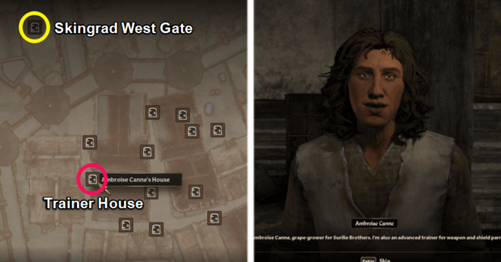 Ambroise Canne Block Training Location