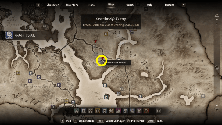 Steal the Totem Staff from Timberscar Hollow