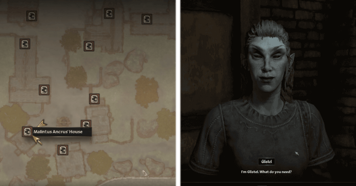 Glistel Sneak Training Location