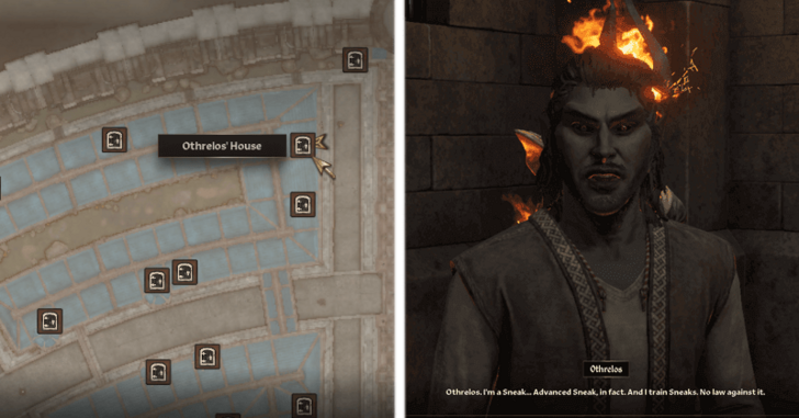 Othrelo Sneak Training Location