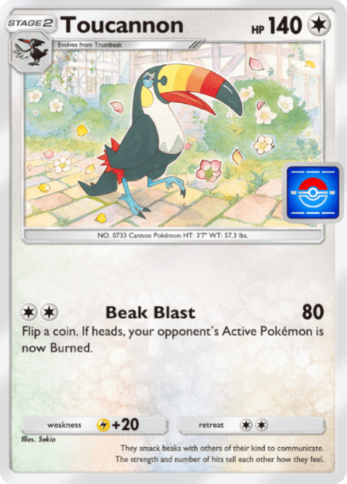 Pokemon TCG Pocket - P-A 073 Toucannon