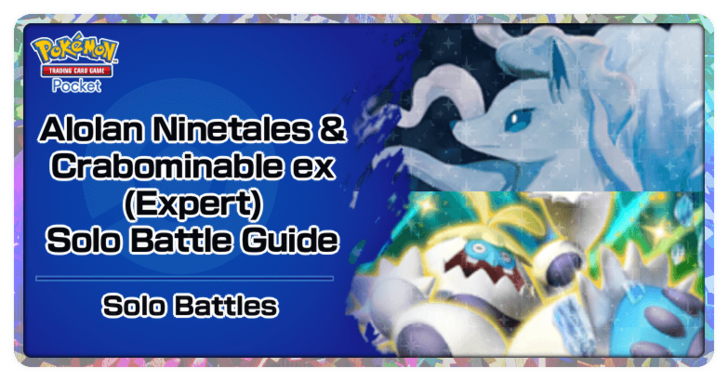 Pokemon TGC Pocket - Alolan Ninetales & Crabominable ex Deck (Event) Deck Build and How to Play