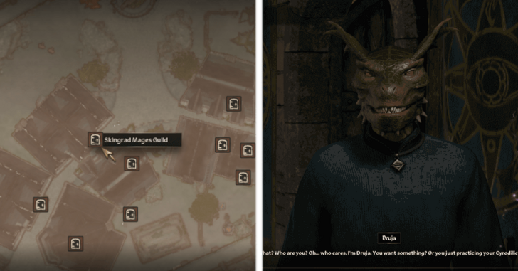 Druja Mysticism Trainer Location